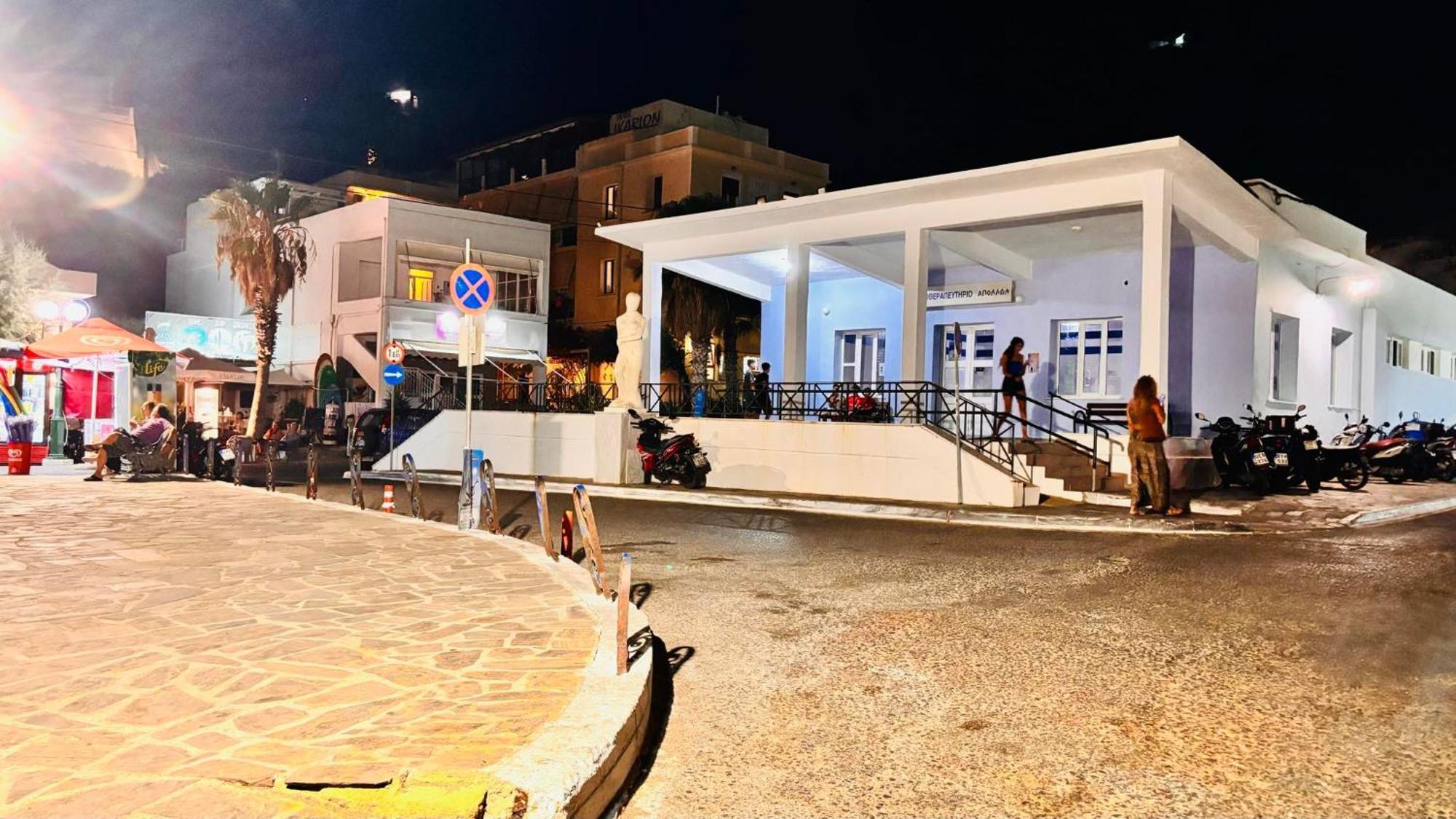 Nefeli Hotel Ágios Kírykos Dış mekan fotoğraf
