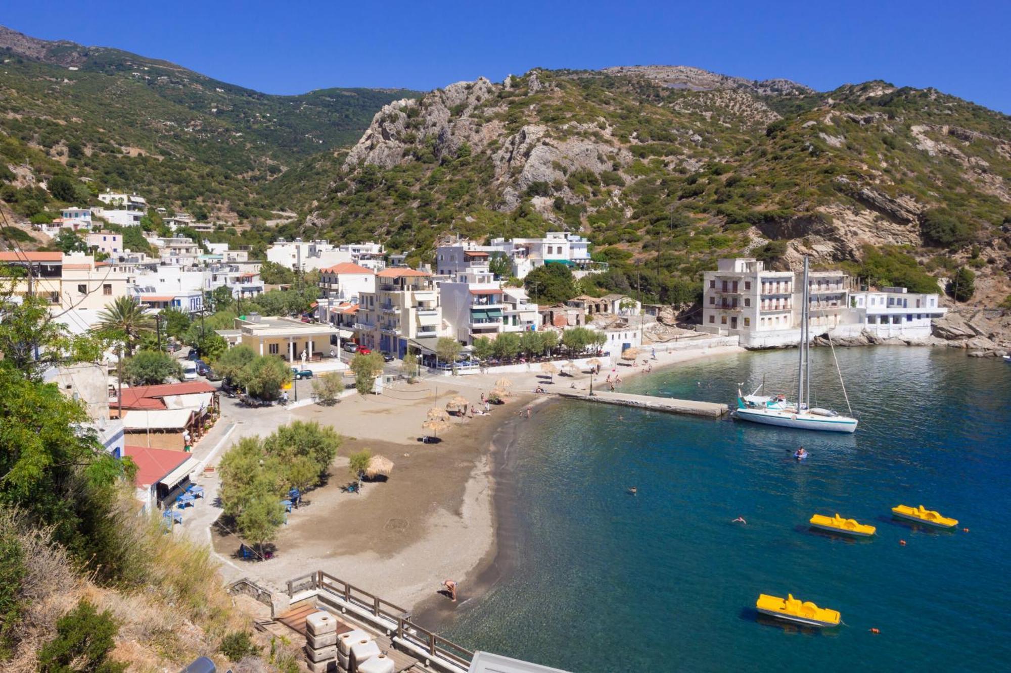 Nefeli Hotel Ágios Kírykos Dış mekan fotoğraf